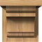 Ekena Millwork New Brighton Smooth Corbel w/Backplate, Western Red Cedar, 7 1/2"W x 8"D x 8"H COR08X08X08NEB01SWR - alternate 2